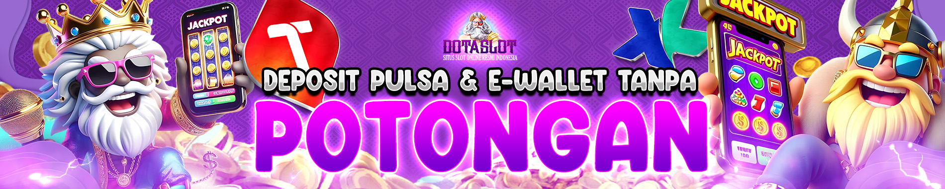 Deposit Pulsa Tanpa Potongan